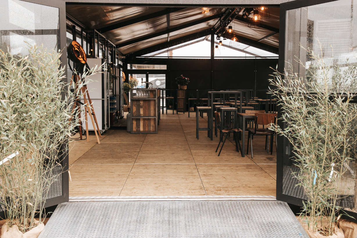 Luxe aluhal met professionele uitstraling