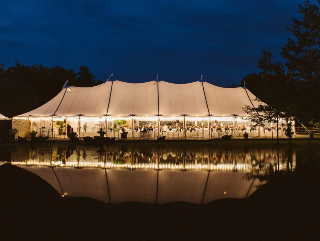 Sailcloth tent als alternatief voor stretchtent bij groot event